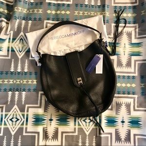 NWT Rebecca Minkoff -Black- 100% Leather hobo bag